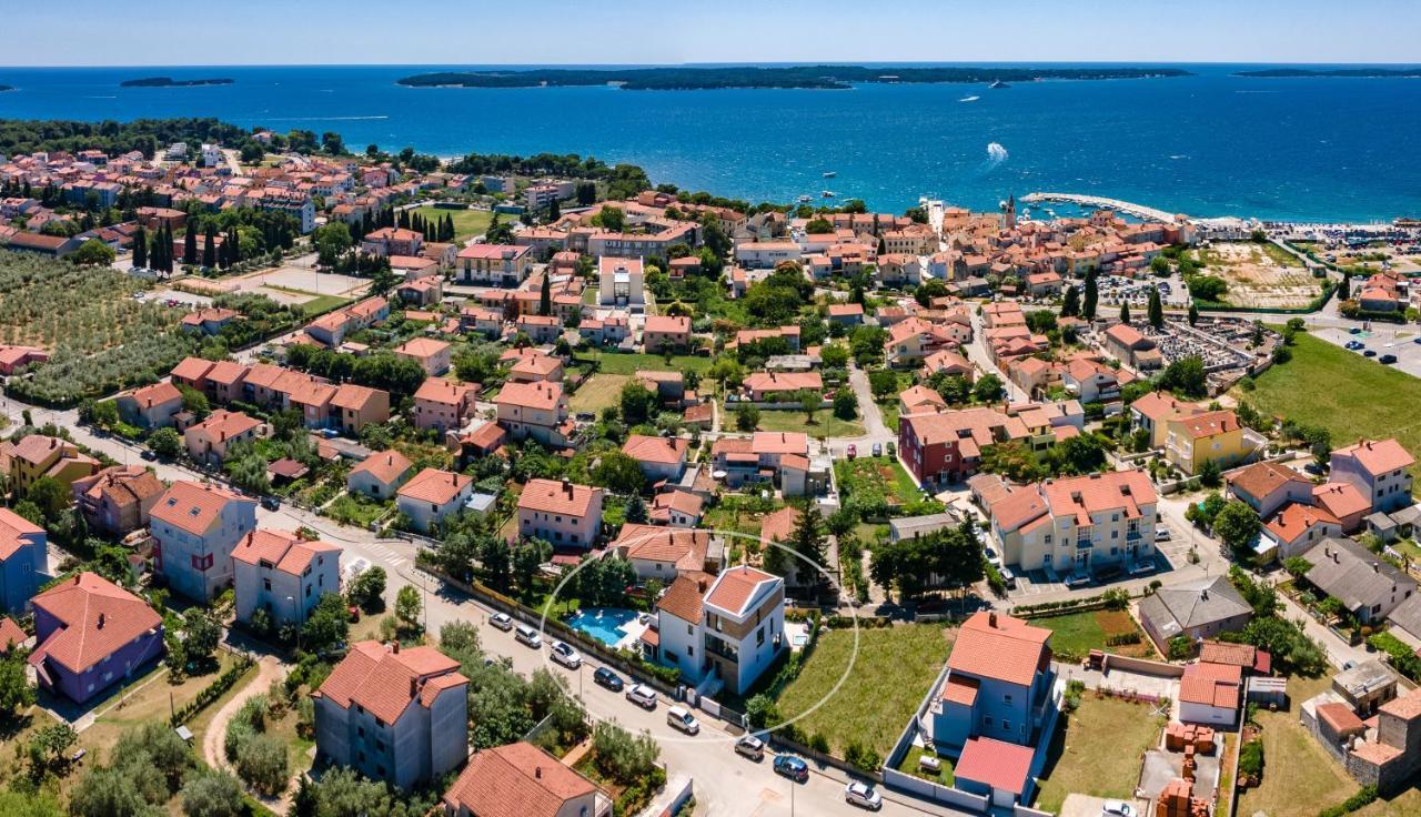 Villa Elena Deluxe Mit Whirlpool Und Beheiztem Pool Am Meer Und Wunderschoenen Blick Auf Die Brijuni Inseln Фажана Экстерьер фото